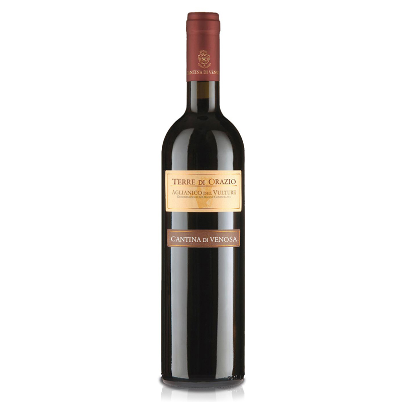 CANTINA DI VENOSA TERRE DI ORAZIO AGLIANICO DEL VULTURE 2011 - Red Wine - S$30.00